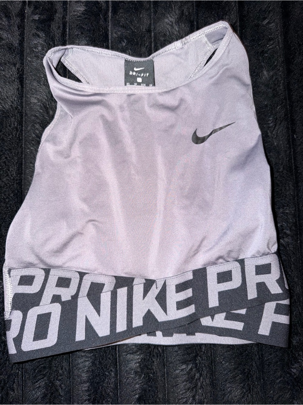 Nike Dri-FIT CRISS CROSS Crop Top with Branded Band